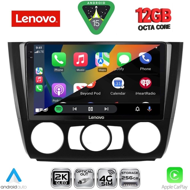 LENOVO SSZ 12040_CPA A/C (9inc) MULTIMEDIA TABLET for BMW S.1  E81-82-87-88 mod. 2004-2013