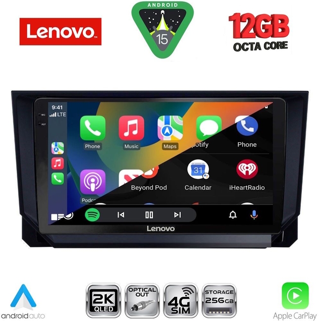 LENOVO SSZ 12573_CPA (9inc) MULTIMEDIA TABLET for SEAT ARONA - IBIZA mod. 2018-2026