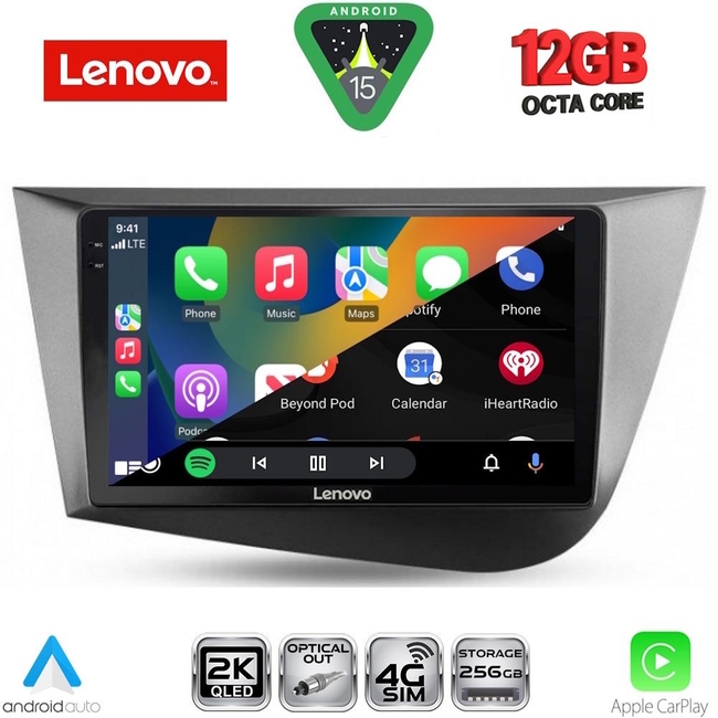 LENOVO SSZ 12574_CPA (9inc) MULTIMEDIA TABLET for SEAT LEON mod. 2005-2012