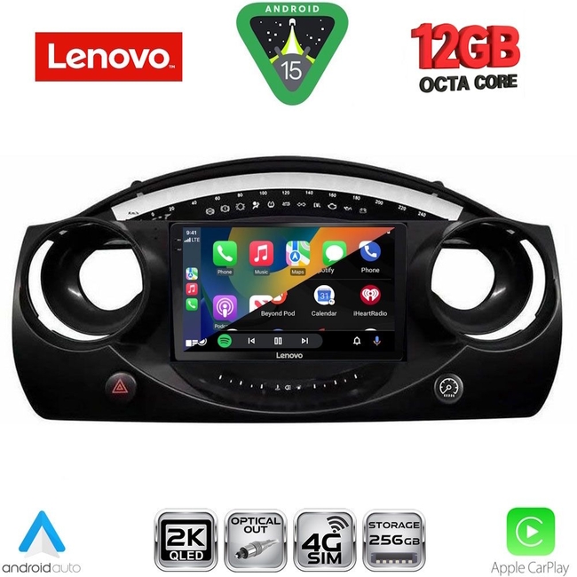 LENOVO SSZ 12063_CPA (9inc) MULTIMEDIA TABLET for MINI COOPER (R50-R52-R53) mod. 2000-2006