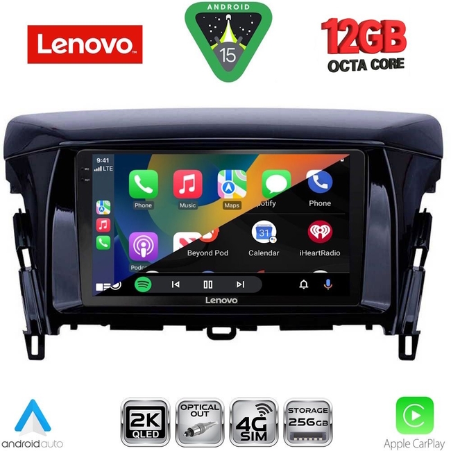 LENOVO SSZ 12432_CPA (9inc) MULTIMEDIA TABLET for MITSUBISHI ECLIPSE CROSS mod. 2018-2026