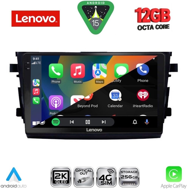 LENOVO SSZ 12674_CPA (9inc) MULTIMEDIA TABLET for SUZUKI CELERIO mod. 2015-2021