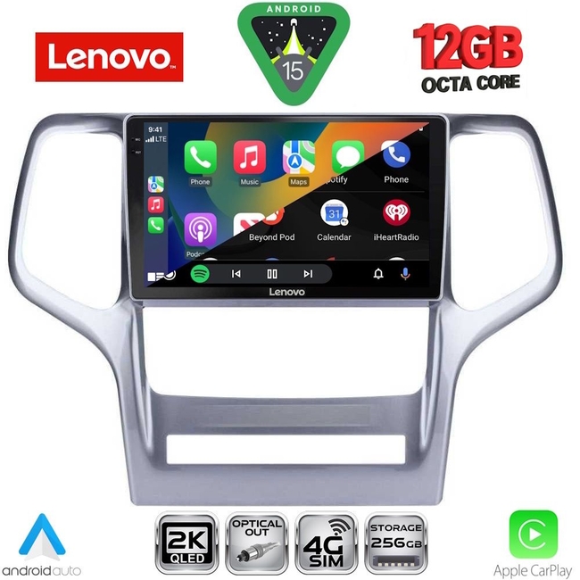 LENOVO SSZ 12282_CPA (9inc) MULTIMEDIA TABLET for JEEP GRAND CHEROKEE mod. 2011-2014