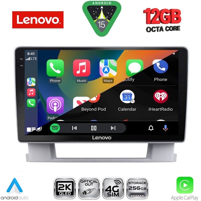 LENOVO SSZ 12482_CPA (9inc) MULTIMEDIA TABLET for OPEL ASTRA J mod. 2010-2016