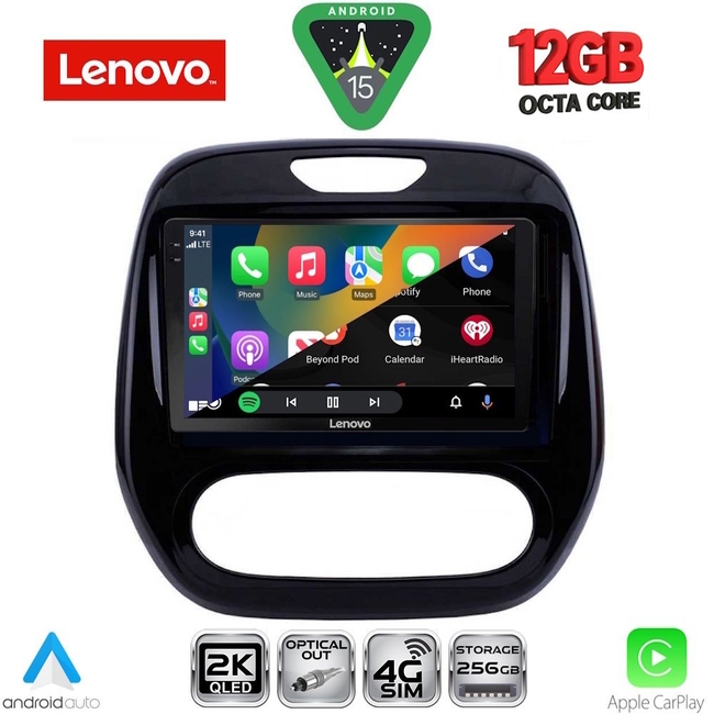LENOVO SSZ 12542_CPA (9inc) MULTIMEDIA TABLET for RENAULT CAPTUR mod. 2013-2019