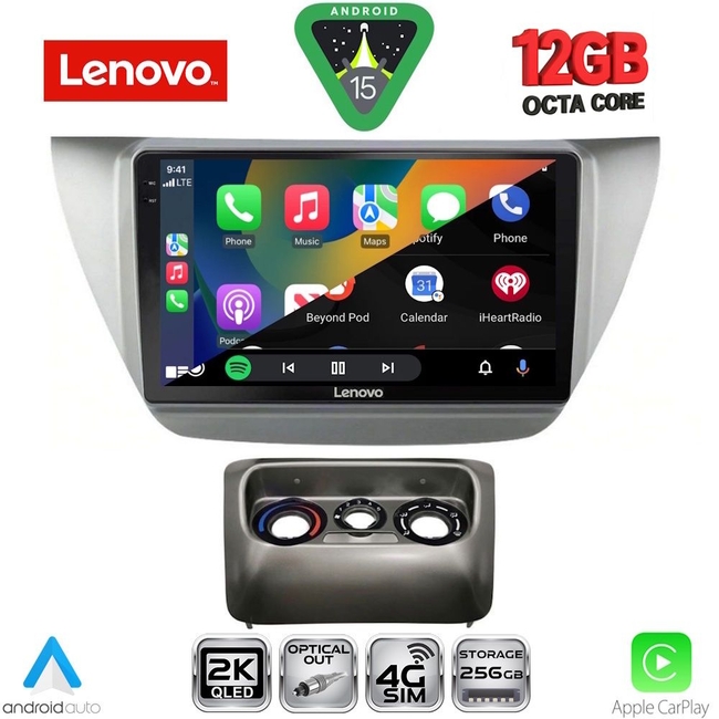 LENOVO SSZ 12433_CPA (9inc) MULTIMEDIA TABLET for MITSUBISHI LANCER mod. 2000-2007
