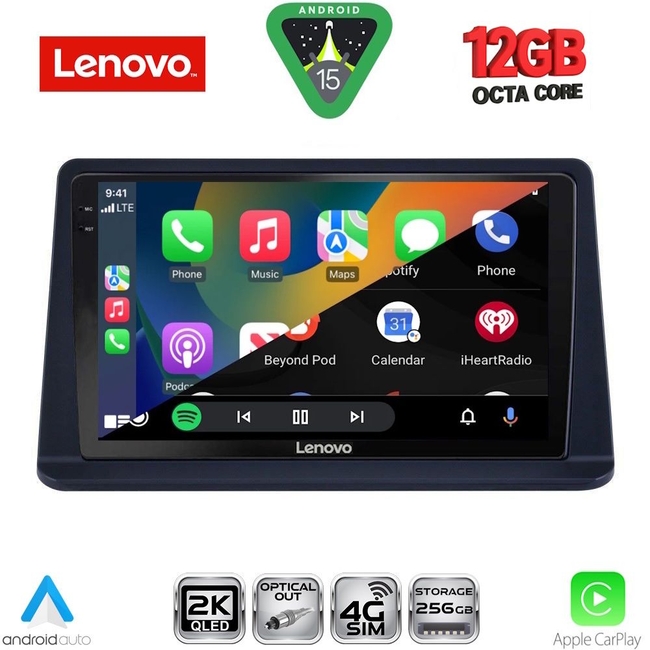 LENOVO SSZ 12445_CPA (9inc) MULTIMEDIA TABLET for MITSUBISHI PAJERO mod. 1999-2006