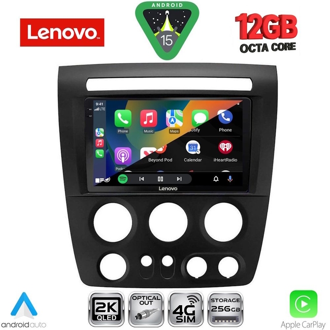 LENOVO SSZ 12218_CPA (9inc) MULTIMEDIA TABLET for HUMMER H3 mod. 2005-2009