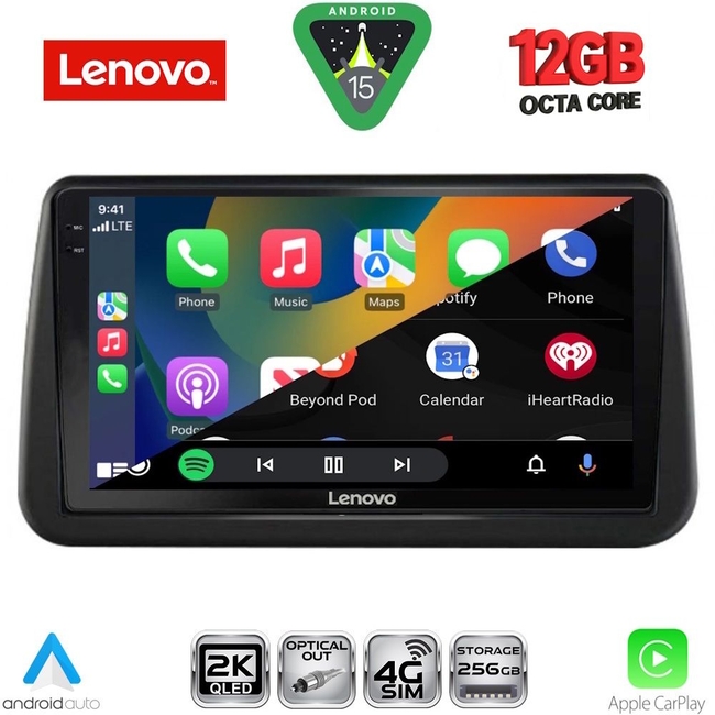 LENOVO SSZ 12494_CPA (9inc) MULTIMEDIA TABLET for OPEL MERIVA mod. 2010-2017