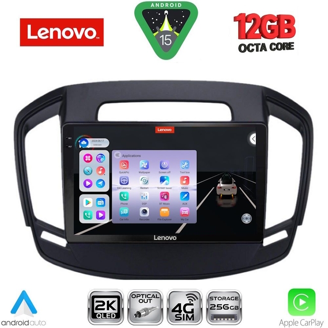 LENOVO SSZ 12492_CPA (9inc) MULTIMEDIA TABLET for OPEL INSIGNIA  mod.2014-2017