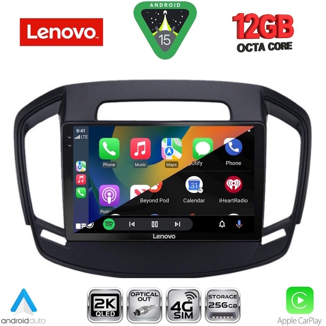 LENOVO SSZ 12492_CPA (9inc) MULTIMEDIA TABLET for OPEL INSIGNIA  mod.2014-2017