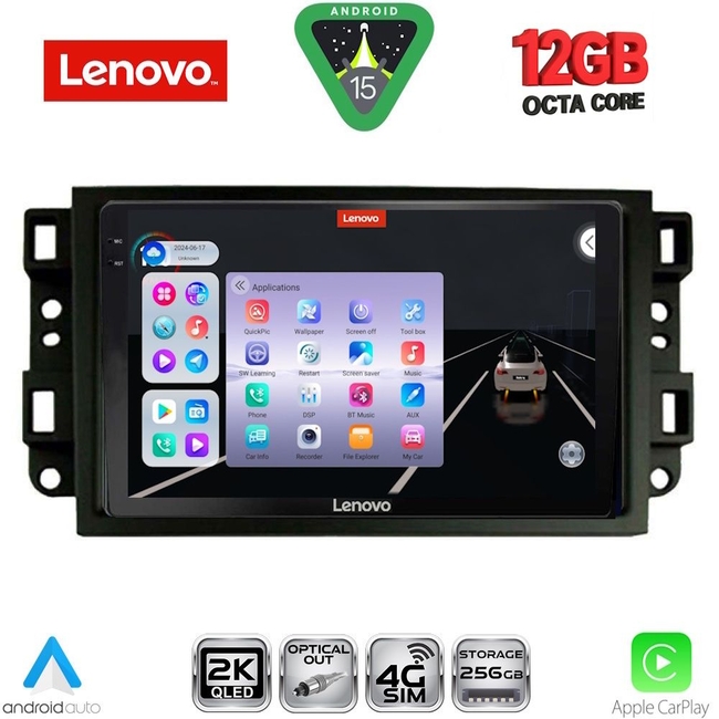 LENOVO SSZ 12069_CPA (10inc) MULTIMEDIA TABLET for GMC ALL mod. 2004-2012