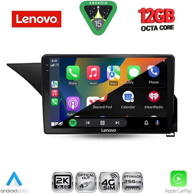LENOVO SSZ 12409_CPA (10inc) MULTIMEDIA TABLET for MERCEDES E  (W212) mod. 2009-2016