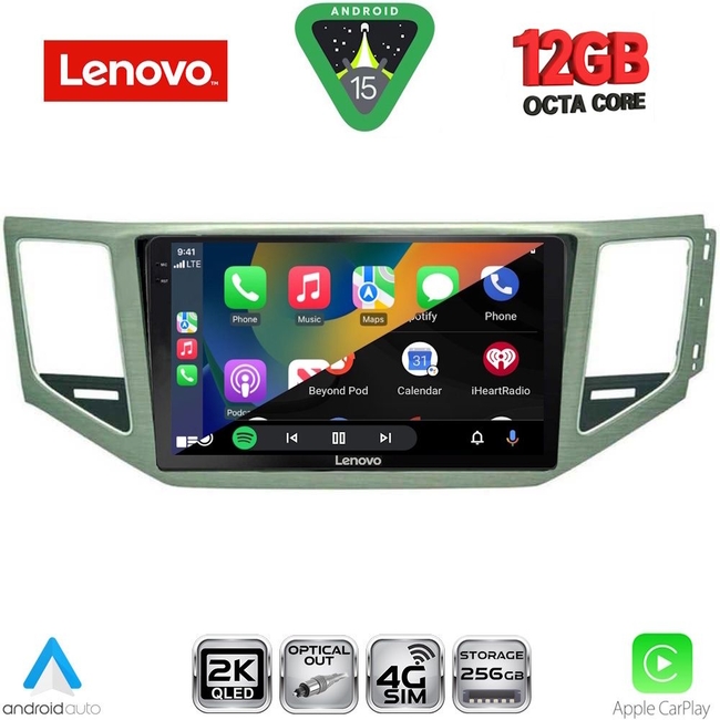LENOVO SSZ 12745_CPA (SL) (10inc) MULTIMEDIA TABLET for VW GOLF SPORTSVAN mod. 2014-2021