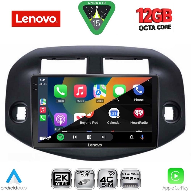 LENOVO SSZ 12732_CPA (10inc) MULTIMEDIA TABLET for TOYOTA RAV 4 mod. 2006-2012