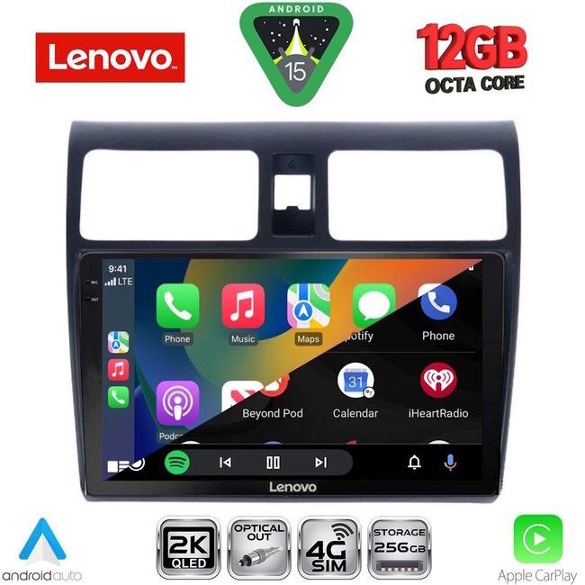 LENOVO SSZ 12684_CPA (10inc) MULTIMEDIA TABLET for SUZUKI SWIFT mod. 2005-2011