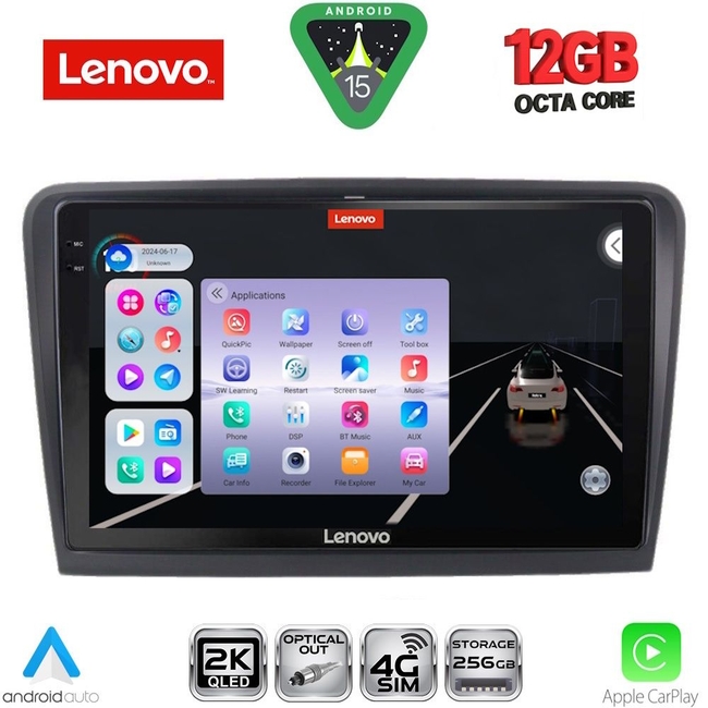 LENOVO SSZ 12604B_CPA (10inc) MULTIMEDIA TABLET for SKODA SUPERB mod. 2008-2015