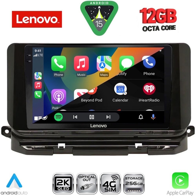 LENOVO SSZ 12598_CPA (10inc) MULTIMEDIA TABLET for SKODA OCTAVIA 8 mod. 2021-2026