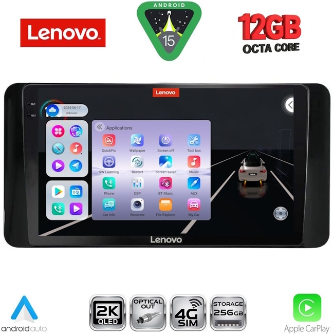 LENOVO SSZ 12586_CPA (10inc) MULTIMEDIA TABLET for SKODA KAMIQ mod. 2018-2026