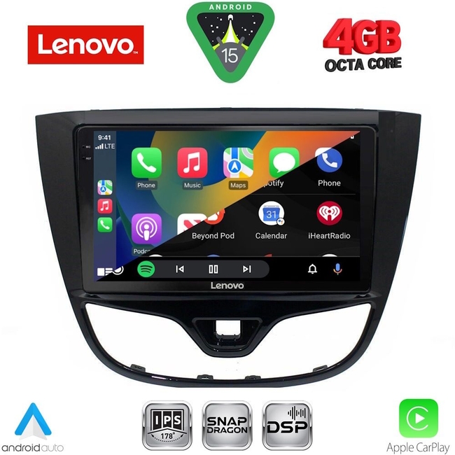 LENOVO SSZ 12489_CPA (10inc) MULTIMEDIA TABLET for OPEL KARL mod. 2014-2019