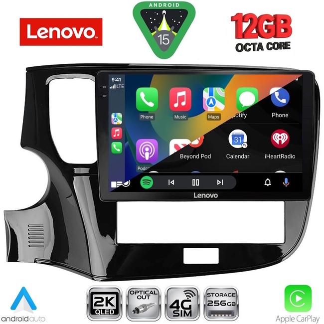 LENOVO SSZ 12440_CPA (10inc) MULTIMEDIA TABLET for MITSUBISHI OUTLANDER mod. 2020-2022