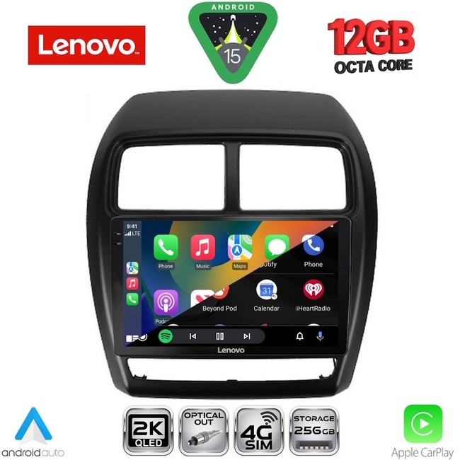 LENOVO SSZ 12431_CPA (9inc) MULTIMEDIA TABLET for MITSUBISHI ASX mod. 2020-2023