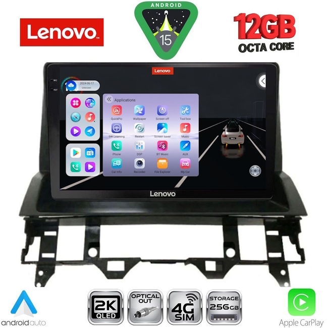 LENOVO SSZ 12376_CPA DASH (10inc) MULTIMEDIA TABLET for MAZDA 6 mod. 2002-2008