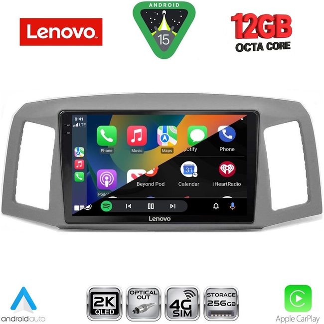 LENOVO SSZ 12281_CPA (10inc) MULTIMEDIA TABLET for JEEP GRAND CHEROKEE mod. 2005-2007