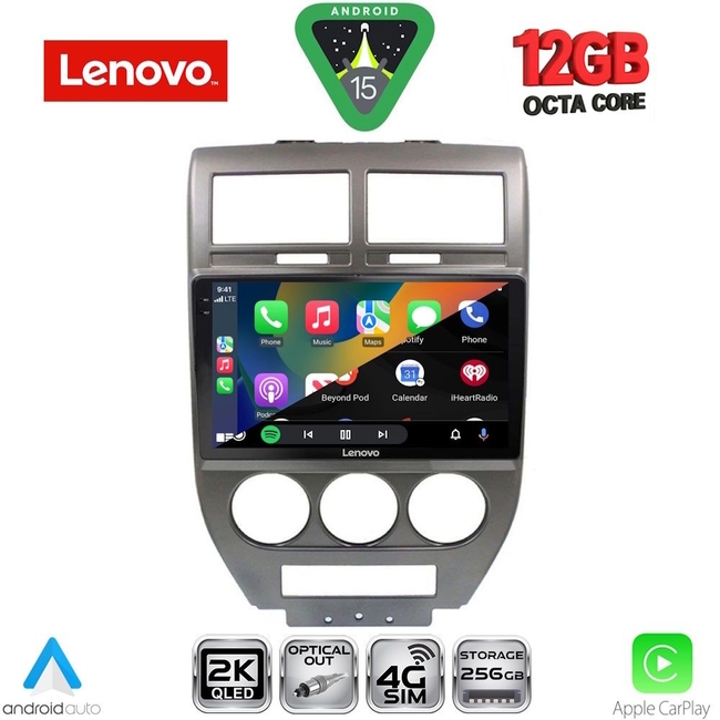 LENOVO SSZ 12276_CPA (10inc) MULTIMEDIA TABLET for JEEP COMPASS - PATRIOT mod. 2007-2016