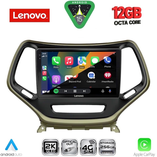 LENOVO SSZ 12273_CPA (10inc) MULTIMEDIA TABLET for JEEP  CHEROKEE mod. 2014-2026