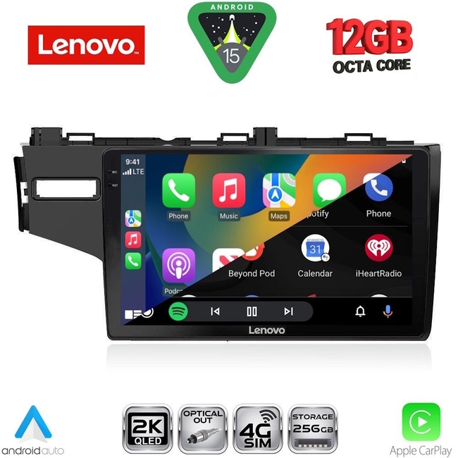 LENOVO SSZ 12212_CPA (10inc) MULTIMEDIA TABLET for HONDA JAZZ mod. 2013-2019