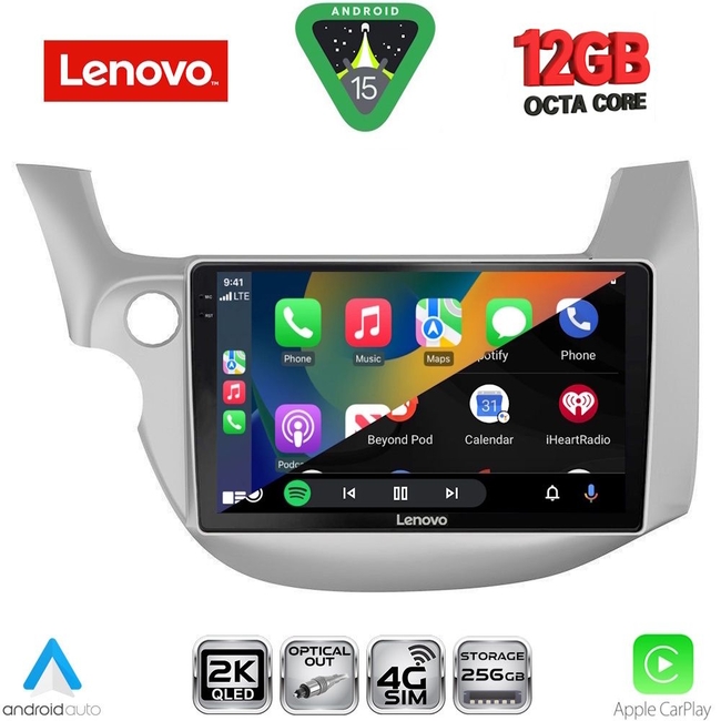 LENOVO SSZ 12211_CPA (10inc) MULTIMEDIA TABLET for HONDA JAZZ mod. 2008-2012