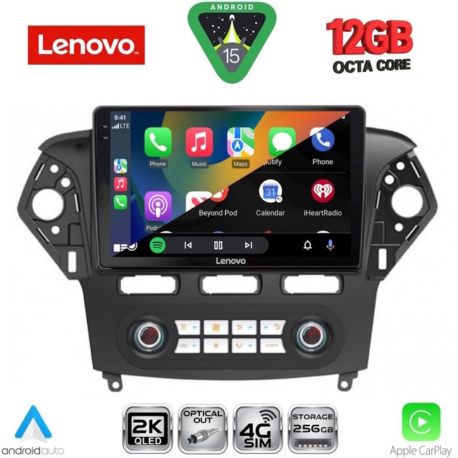LENOVO SSZ 12163_CPA CLIMA (10inc) MULTIMEDIA TABLET for FORD MONDEO mod. 2011-2013