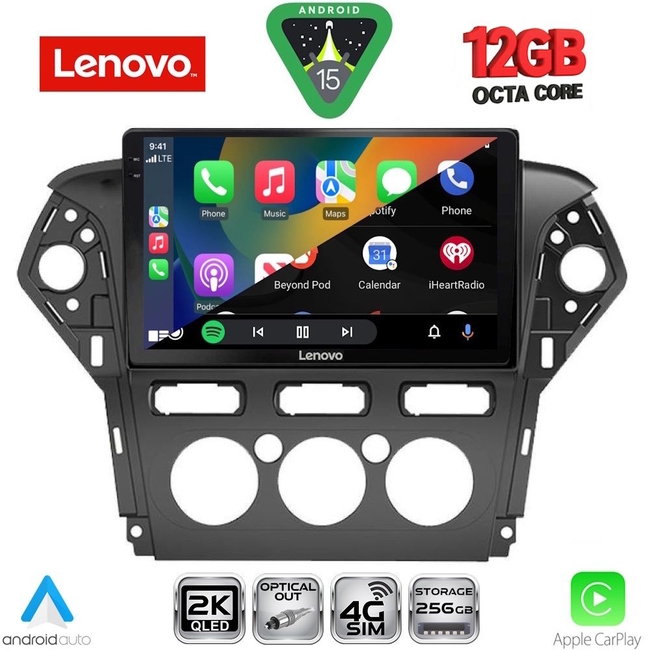LENOVO SSZ 12163_CPA A/C (10inc) MULTIMEDIA TABLET for FORD MONDEO mod. 2011-2013