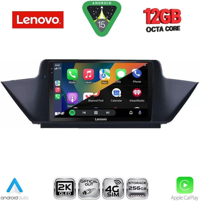 LENOVO SSZ 12056_CPA (10inc) MULTIMEDIA TABLET for BMW X1 mod. 2009-2015