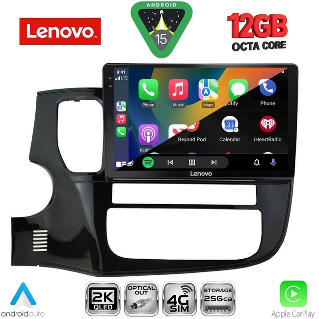 LENOVO SSZ 12443_CPA (10inc) MULTIMEDIA TABLET for MITSUBISHI OUTLANDER mod. 2013-2020