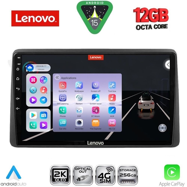 LENOVO SSZ 12450_CPA (10inc) MULTIMEDIA TABLET for NISSAN NAVARA D22 mod. 1998-2004