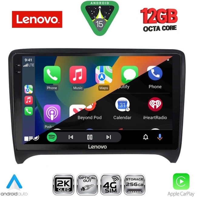 LENOVO SSZ 12009_CPA (9inc) MULTIMEDIA TABLET for AUDI TT  mod. 2007-2015