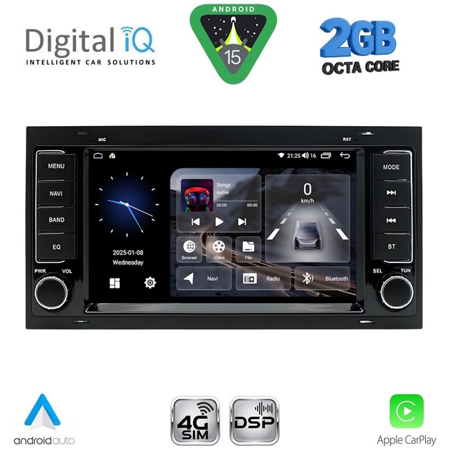 DIGITAL IQ BLD 042_CPA (7" DECK) MULTIMEDIA OEM for VW TOUAREG mod. 2003-2011