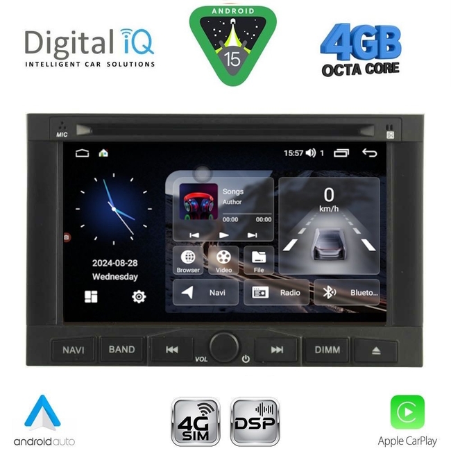 DIGITAL IQ MSD 058_CPA (7" DECK) MULTIMEDIA for CITROEN BERLINGO mod. 2008-2019 – PEUGEOT 3008 mod. 2009-2016 – EXPERT mod. 2007-2016