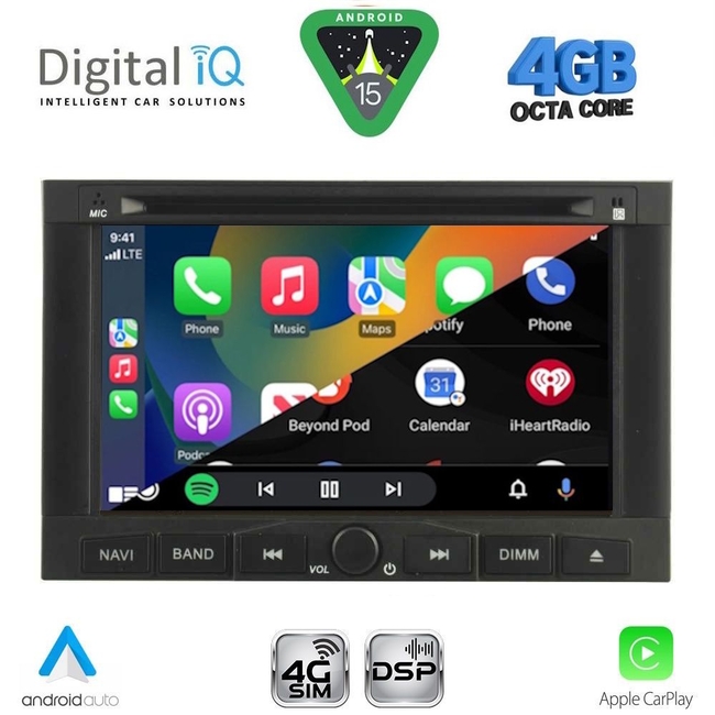 DIGITAL IQ MSD 058_CPA (7" DECK) MULTIMEDIA for CITROEN BERLINGO mod. 2008-2019 – PEUGEOT 3008 mod. 2009-2016 – EXPERT mod. 2007-2016