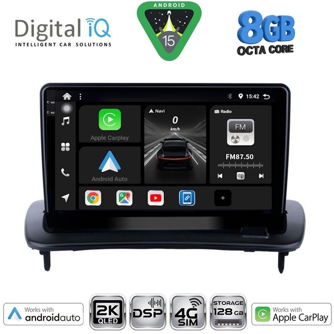 DIGITAL IQ BXF 11783_CPAA (9inc) MULTIMEDIA TABLET for VOLVO C30 - S40 mod. 2004-2013