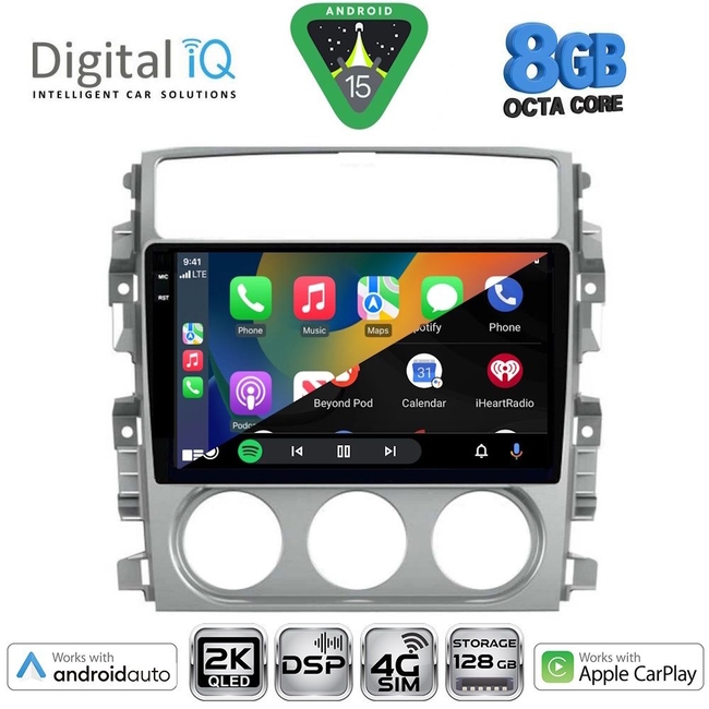 DIGITAL IQ BXF 11681_CPAA (9inc) MULTIMEDIA TABLET for SUZUKI LIANA mod. 2001-2007