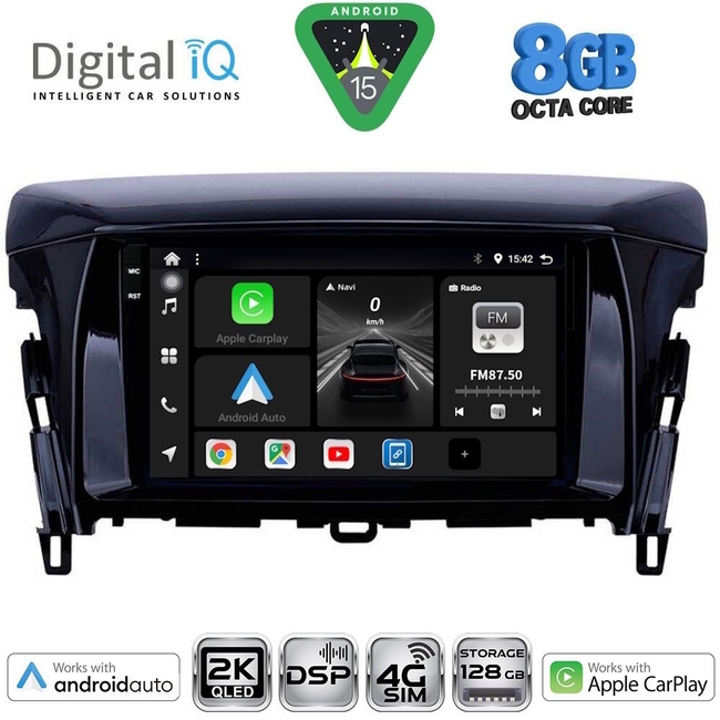 DIGITAL IQ BXF 11432_CPAA (9inc) MULTIMEDIA TABLET for MITSUBISHI ECLIPSE CROSS mod. 2018-2026