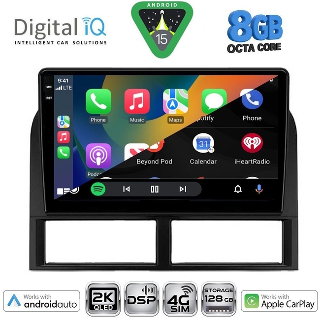 DIGITAL IQ BXF 11280_CPAA (9inc) MULTIMEDIA TABLET for JEEP GRAND CHEROKEE mod. 1999-2004