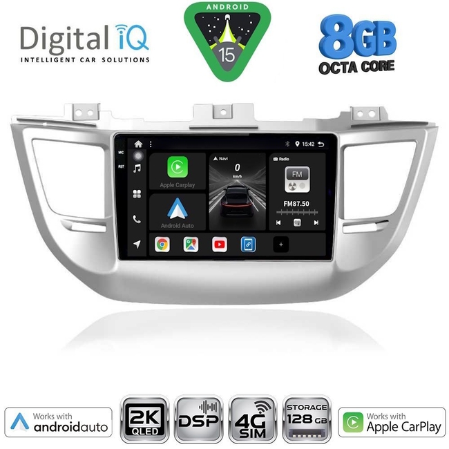 DIGITAL IQ BXF 11243_CPAA (9inc) MULTIMEDIA TABLET for HYUNDAI TUCSON  mod. 2015-2019