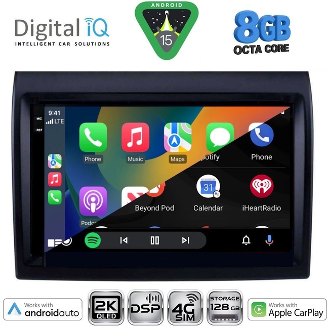 DIGITAL IQ BXF 11140_CPAA (9inc) MULTIMEDIA TABLET for FIAT DUCATO mod. 2006-2011