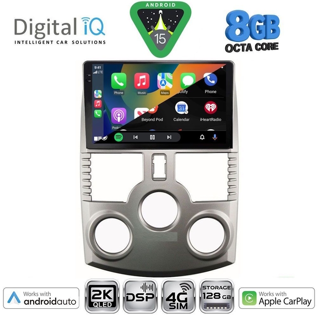 DIGITAL IQ BXF 11126_CPAA (9inc) MULTIMEDIA TABLET for DAIHATSU TERIOS mod. 2006-2017
