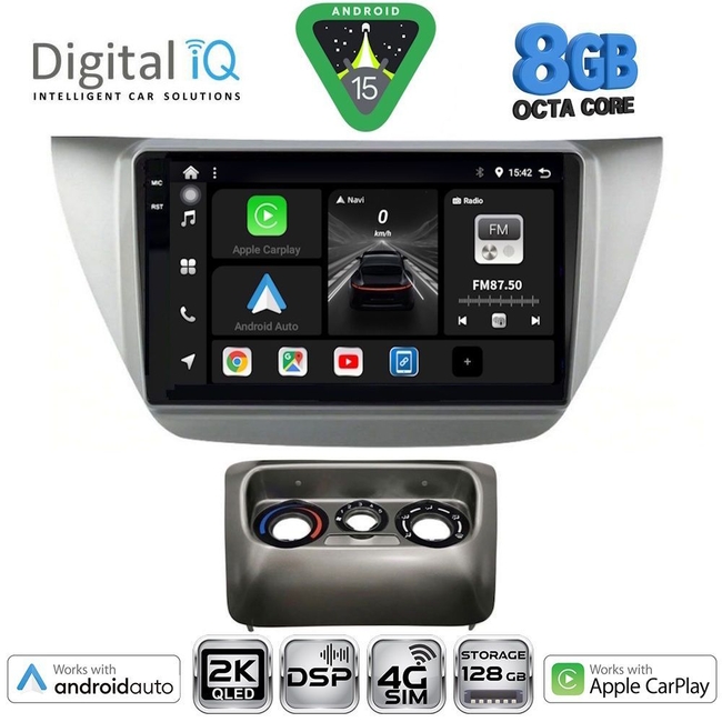 DIGITAL IQ BXF 11433_CPAA (9inc) MULTIMEDIA TABLET for MITSUBISHI LANCER mod. 2000-2007
