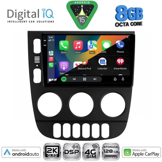DIGITAL IQ BXF 11413_CPAA (9inc) MULTIMEDIA TABLET for MERCEDES ML (W163) mod. 2002-2005